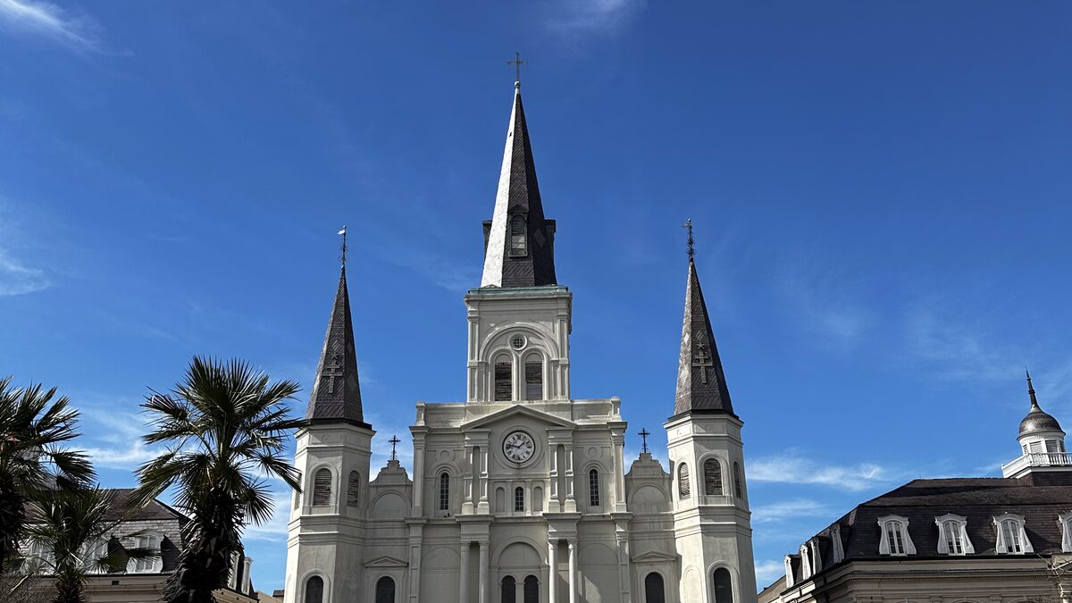 Catedral de San Luis en Jackson Square, Nueva Orleans